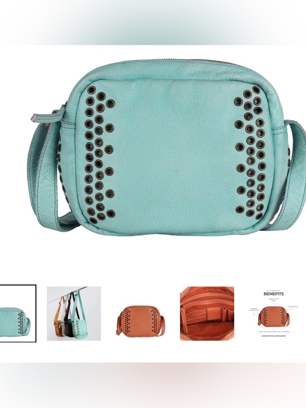 EUC Latico Bo Crossbody in Mint 🩵